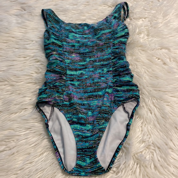 Speedo One Piece Swimsuit size 8 BNWOT - Picture 6 of 12